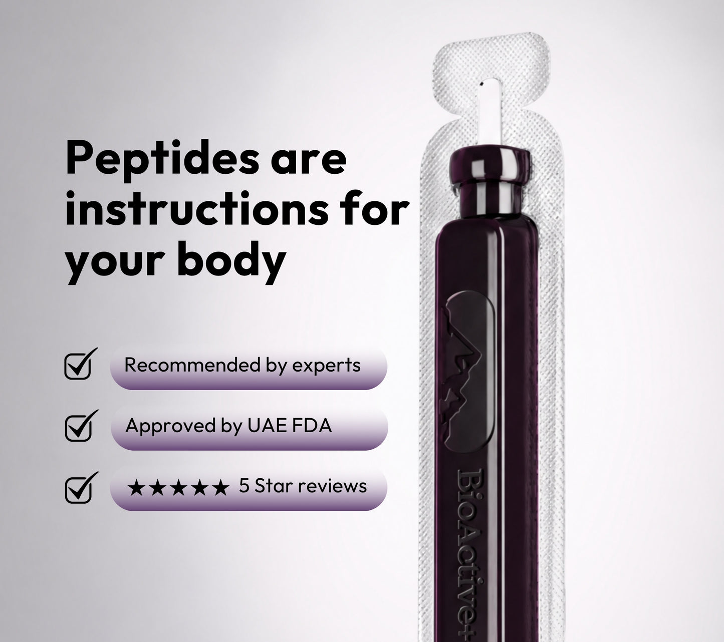 BioActive+ Liquid Peptides For Men
