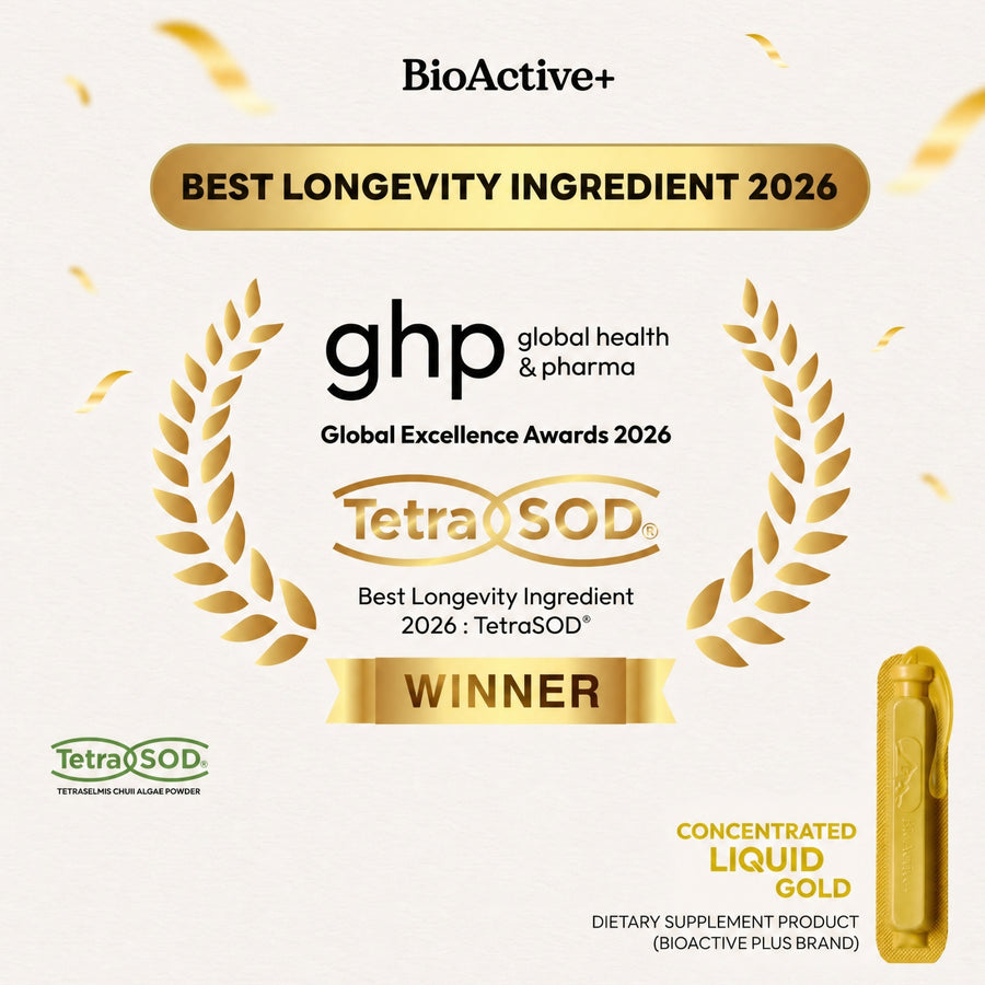 GHP Global Excellence Awards 2026 — Best Longevity Ingredient 2026: TetraSOD®