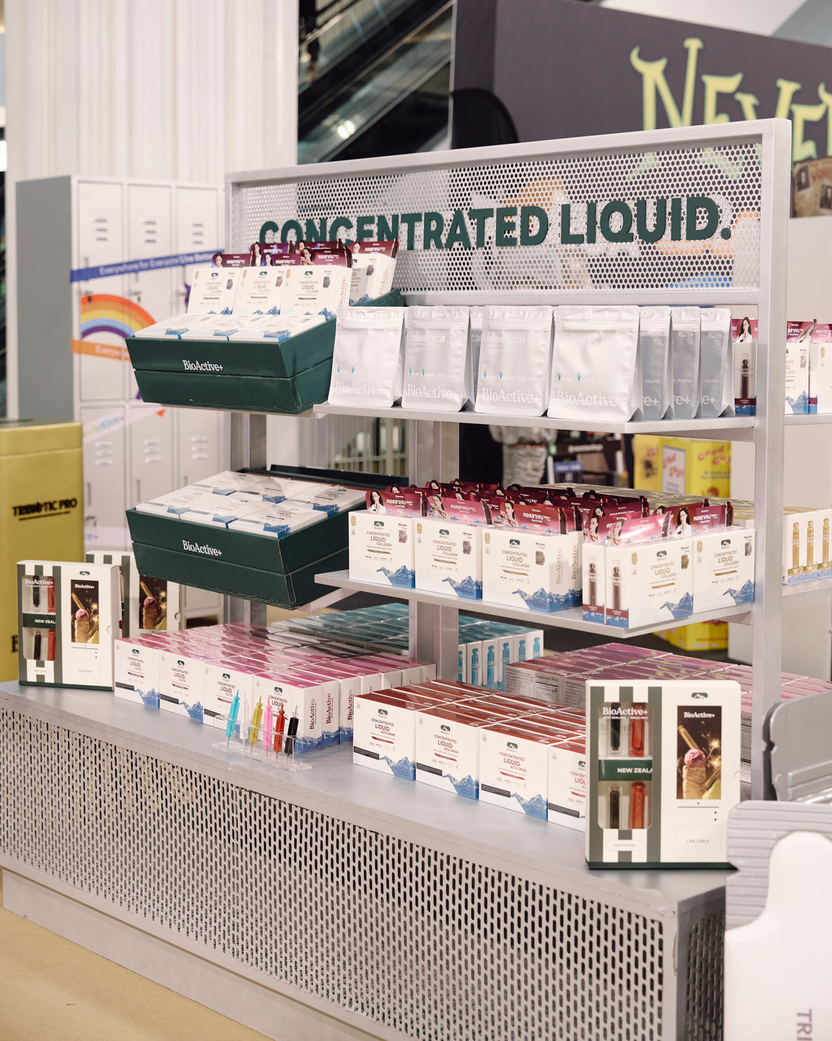 A retail venue stocking our products